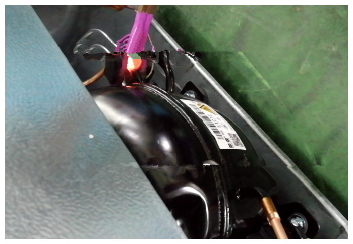 冰箱空調(diào)壓縮機(jī)銅管焊接機(jī)、30KW手持式高頻焊機(jī)